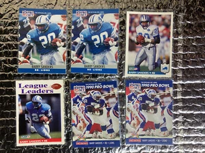 (6) Karten 1990 1992 Pro Set Barry Sanders #102 #413 Fleer 457 123 - Bild 1 von 2