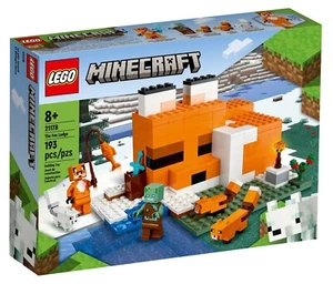 LEGO Minecraft The Fox Lodge 21178 Building Kit Playset 193 Pieces Sealed - Picture 1 of 1