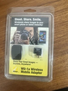 Nikon WU-1a Wireless Mobile Adapter D3200 D3300 D7100 D5200 Df P520 P7800 - Picture 1 of 1