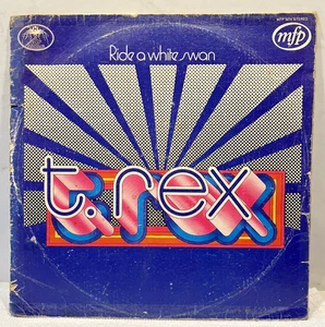 T. Rex Ride A White Swan 12" Vinyl LP, USA, MFP 5274  1972, Fly Recording. VG/G. - Picture 1 of 15