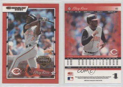 2001 Donruss Baseball's Best Bronze Pokey Reese #45 - Image 1 of 2