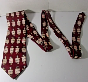 CHICK-FIL-A Necktie Eat More Chicken Men's  B15 - Picture 1 of 1