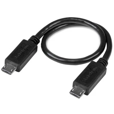 Startech.Com 8In Micro Usb To Micro B M To M Cable - Image 1 of 3