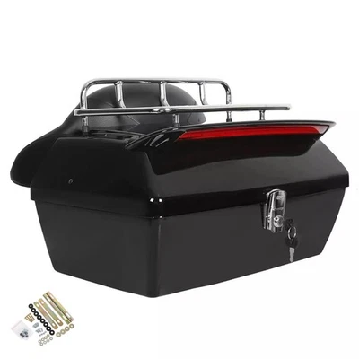 NEW Universal Trunk Luggage Trunk & Light & Backrest & Luggage Rack for Honda - Image 1 of 4