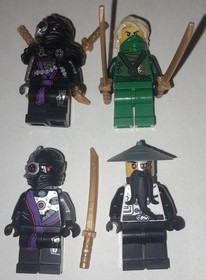 LEGO Ninjago: General Cryptor+ Lloyd+ Nindroid Warrior minifigs only from 70725