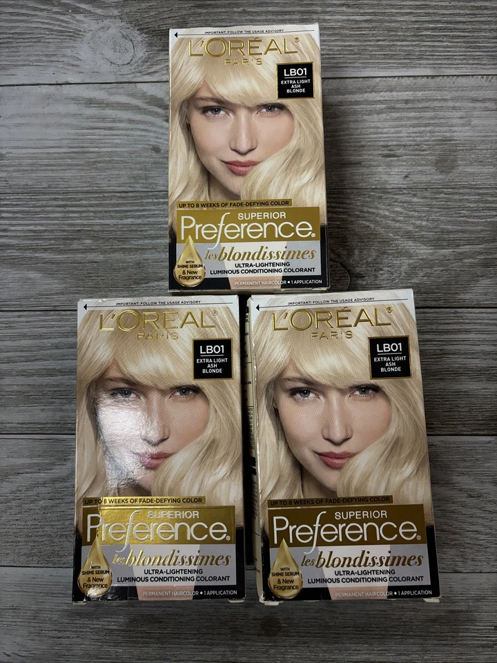 L'oreal Paris Superior Preference Permanent Color Cooler Extra Light Ash Blonde Lb01