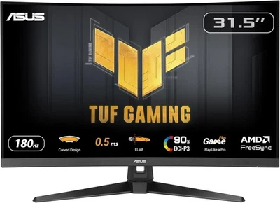 ASUS TUF Gaming VG32WQ3B - 32 Zoll WQHD Curved 180 Hz, 1ms GtG, FreeSync - Bild 1 von 3