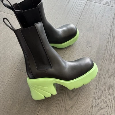 Bottega Veneta flash leather boots Size37 - Image 1 of 4