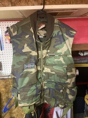 Russian Holster Vest Camo Camouflage Hunting Military Tactical Sz L Large NEW - Image 1 of 4