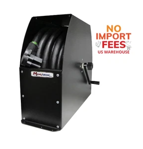 MORryde REEL56-001H Easy Reel Cord Spooler Tall Black Retractable Holder - Picture 1 of 2