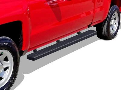 iBoard estriberas de acero inoxidable de 5" aptas para Silverado/Sierra 07-18 doble cabina Foto 1 de 4