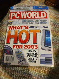 PC WORLD January 2003 Magazine Factory Sealed - Picture 1 of 7
