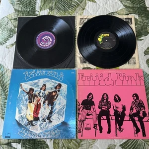 LOT 2 VINYL LP ALBUM Frijid Pink Defrosted S/T RARE Original Psych Rock Blues - Picture 1 of 6