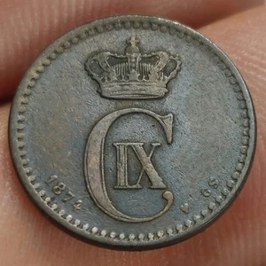 Danemark 1 Ore 1874 Denmark - Picture 1 of 2