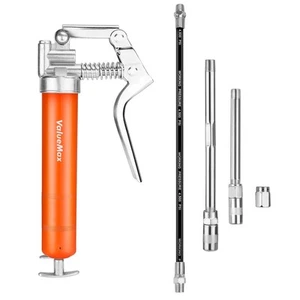 ValueMax Mini Einhand Fettpresse mit Flexschlauch,Handfettpresse 100g - Bild 1 von 7