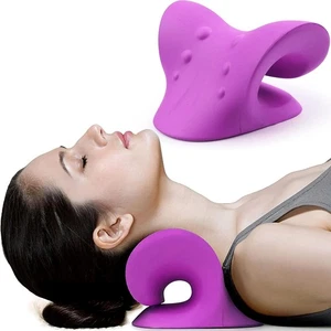 RESTCLOUD Neck Shoulder Relaxer Cervical Traction Device Spine Alignment Pillow - Picture 1 of 11
