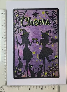 Hand Made Greeting Card, HALLOWEEN - LARGE - Picture 1 of 26