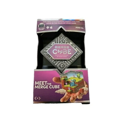 Merge Cube Hold Holograms in Your Hand Virtual Game Toy for IOS Android Tablet - Image 1 of 4