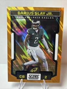 Darius Slay Jr.  2023 Score Orange Lava #/565 Philadelphia Eagles π¦
 SP - Picture 1 of 3