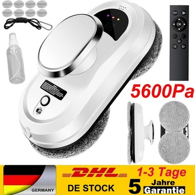 2025 Fensterputzroboter Automatischer Roboter Fensterputzer Fenstersauger - Bild 1 von 4