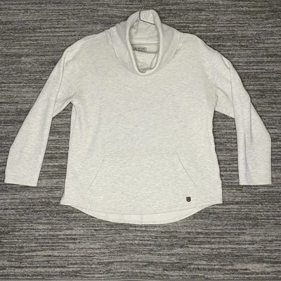 Burton bienes duraderos suéter capucha cuello canguro bolsillo brezo mujer talla L Foto 1 de 4