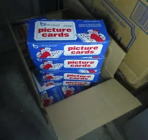 Lot of 4 1990 Topps Baseball Vending Boxes Unsearched 2000 Cards FRANK THOMAS RC - Picture 1 of 4