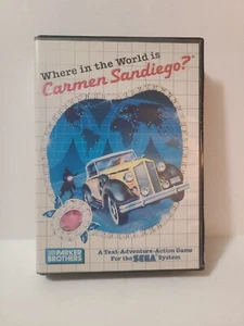 Wo auf der Welt ist Carmen Sandiego (Sega Master, 1989) ohne Handbuch - Bild 1 von 12