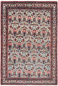 Varamin Alfombra Persa Hecha a Mano 153 x 110 cm-Fine, Oriente, Carpet, Rug , - Imagen 1 de 13