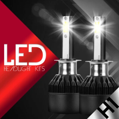 Kit de faros LED CREE H1 1020W 153000LM bombilla de haz alto o bajo xenón 6000K potencia Foto 1 de 4