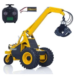 1/14 LESU AOUE 225A RC Caricatore Idraulico Grabber 4CH Valvola Ruote ST8 Modello Auto - Foto 1 di 24