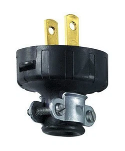 (2) Leviton 15A-125V, nicht erdendes Verlängerungskabel Stecker Steckverbinder Easy Wire - Bild 1 von 1