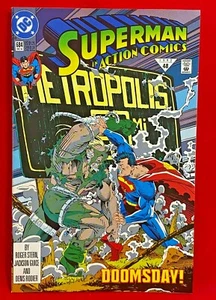 1992 SUPERMAN ACTION COMICS #684 DOOMSDAY DC COMICS SP2 - Picture 1 of 6