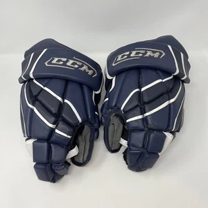 CCM V06 SR NAVY BLUE 15" VECTOR GLOVES SENIOR ICE HOCKEY 38 CM - Picture 1 of 16