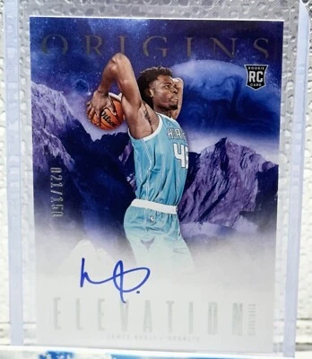 🔥James Nnaji 2023 Origins Elevation RC ON CARD AUTO /150 SP Charlotte Hornets🔥 - Image 1 of 3