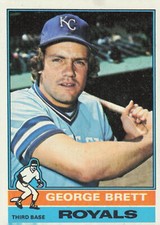 1976 Topps #19 George Brett   Card TCCCX