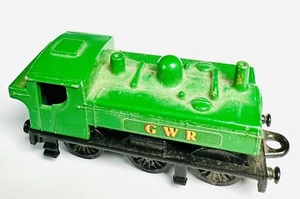 Vintage 1978 Matchbox Superfast Green Pannier Tank Loco Train GWR w Brown Base! - Picture 1 of 5
