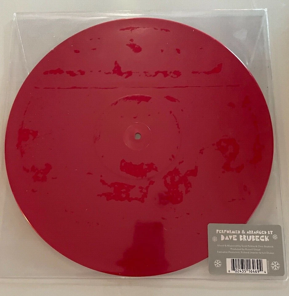 Dave Brubeck - Christmas Lullabies 2020 RSD Black Friday Red Vinyl 12"