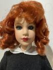 18” Tonner Kitty Collier Doll Redhead In Black & White Gown