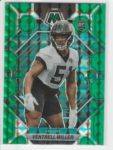 Ventrell Miller 2023 Panini Mosaic #374 Green Mosaic Prizm Rookie RC Jaguars - Imagen 1 de 2