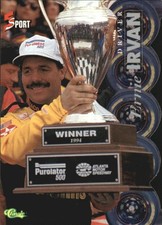 1995 Classic Five Sport Silver Die Cuts #174 Ernie Irvan
