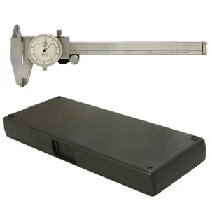 6" Shockproof Dual Reading Dial Caliper Stainless Steel Accurate to 0.001" - Picture 1 of 8