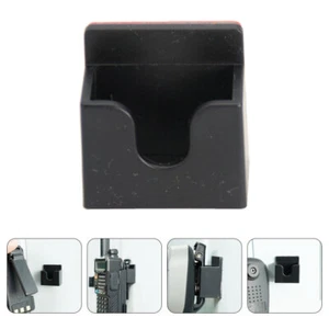 2 Pcs Microphone Hook Wireless Stand Clip Flange Mount Cb Radio Hanger - Zdjęcie 1 z 12