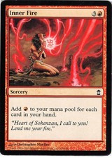 Inner Fire *Common* Magic MtG x1 Saviors of Kamigawa MP