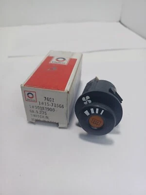 Nuevo interruptor de motor soplador de aire acondicionado y calentador OEM 90244907 DS943 se adapta a Pontiac 1988  Foto 1 de 4