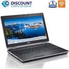 15" Dell Laptop Computer Intel Core i5 16GB RAM 1TB HD Windows 10 Pro HDMI Wi-Fi