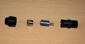 Philips European DIN Female Aerial Plug 00MC3518BK01 Crimp / Solder - Picture 1 of 1