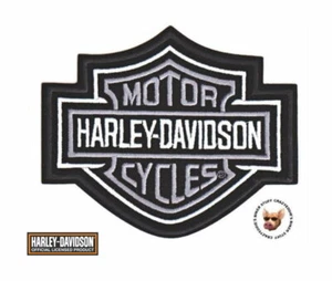 PARCHE CHALECO BARRA Y ESCUDO CLÁSICO HARLEY DAVIDSON *HECHO EN EE. UU. * 5-1/2 PULGADAS DE ANCHO - Imagen 1 de 6