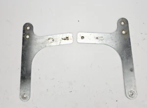 Honda CMX 250 REBEL Pair of Rear Chrome Brackets - Foto 1 di 11