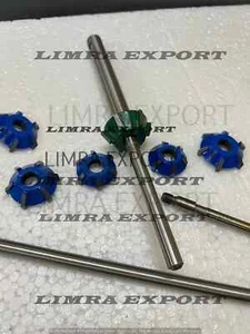 3 ANGLE CUT Honda XR400R Cylinder Head VALVE SEAT CUTTER KIT CARBIDE TIPPED BEST - Picture 1 of 7