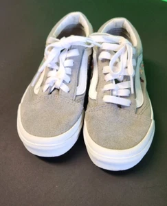 Vans Off The Wall Toddler Shoes Size 1 Grey Fantastic Condition 72135 - Bild 1 von 6